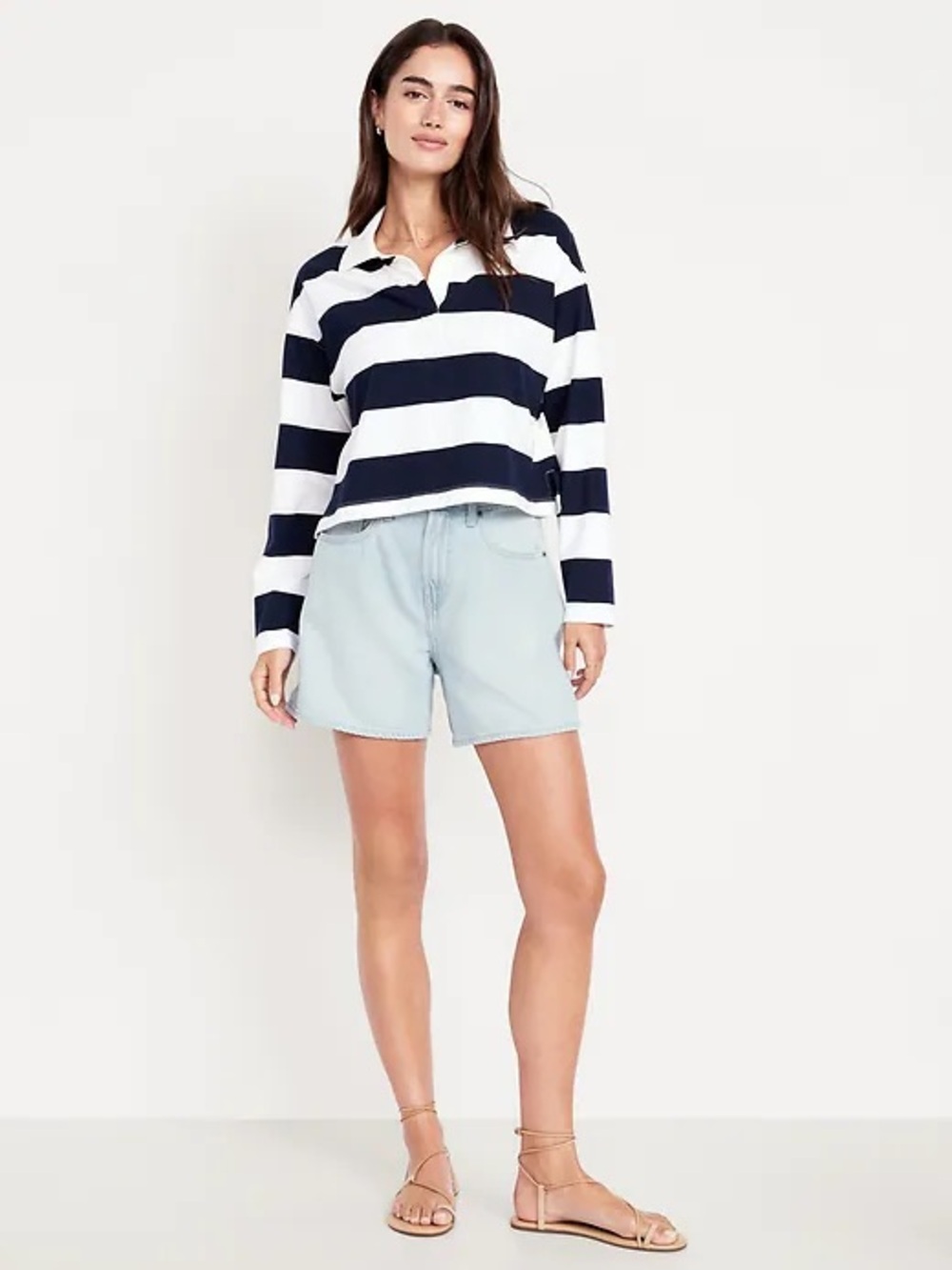 Old Navy Light Blue Baggy Denim Shorts